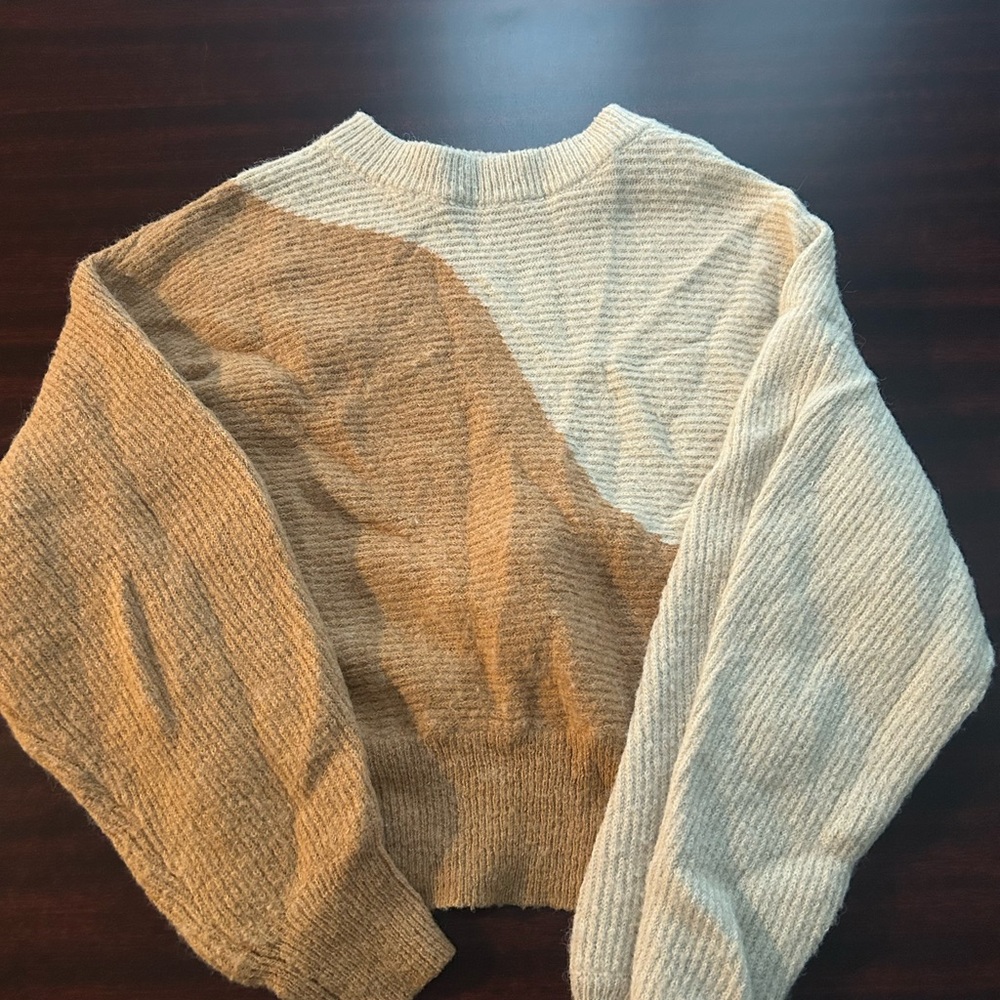 Colorblock Knit Sweater